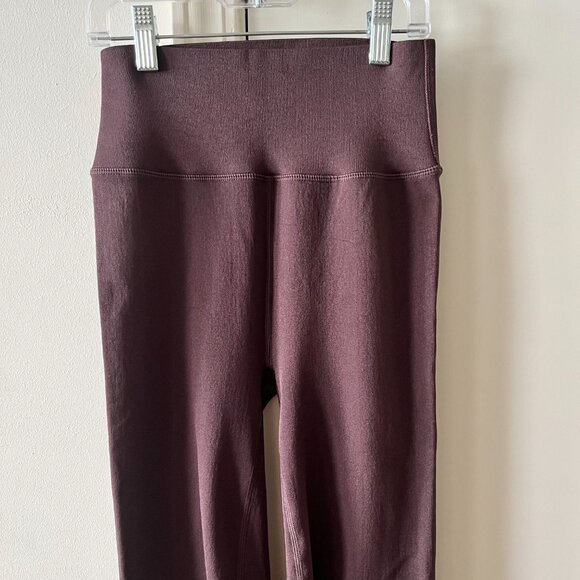 Fabletics SculptKnit High-Waisted Legging Cacao Small - Picture 2 of 10